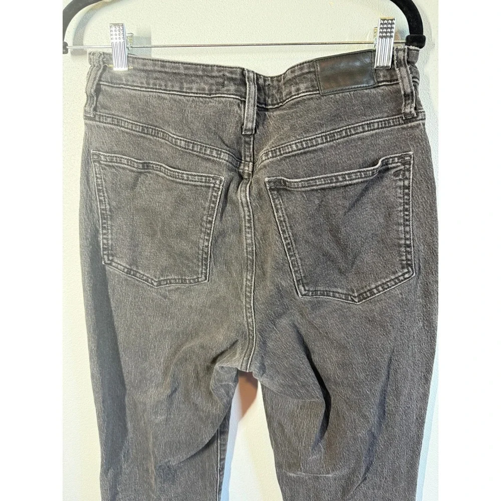 Madewell The Curvy Perfect Vintage Jean‎ Black Denim Womens Sz 28 High Rise